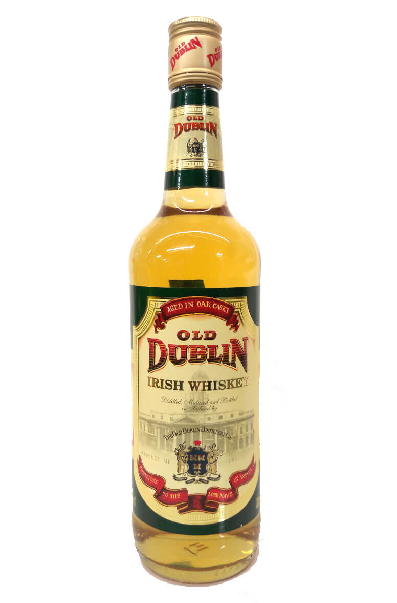 Old Dublin Whiskey Red and Green Label